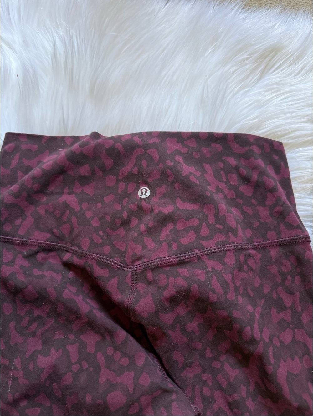 lululemon Align High-Rise Pant 28" Formation Camo Dark Adobe Multi Size 8 - Picture 2 of 4